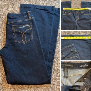 Calvin Klein Retro Flare Jeans size 8